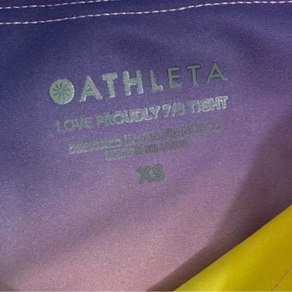 Athleta Love Proudly 7/8 Tights - Picture 5 of 9
